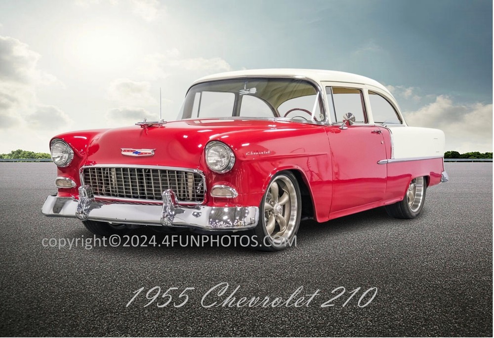 1955 Chevrolet Chevy 210 Muscle Car 13