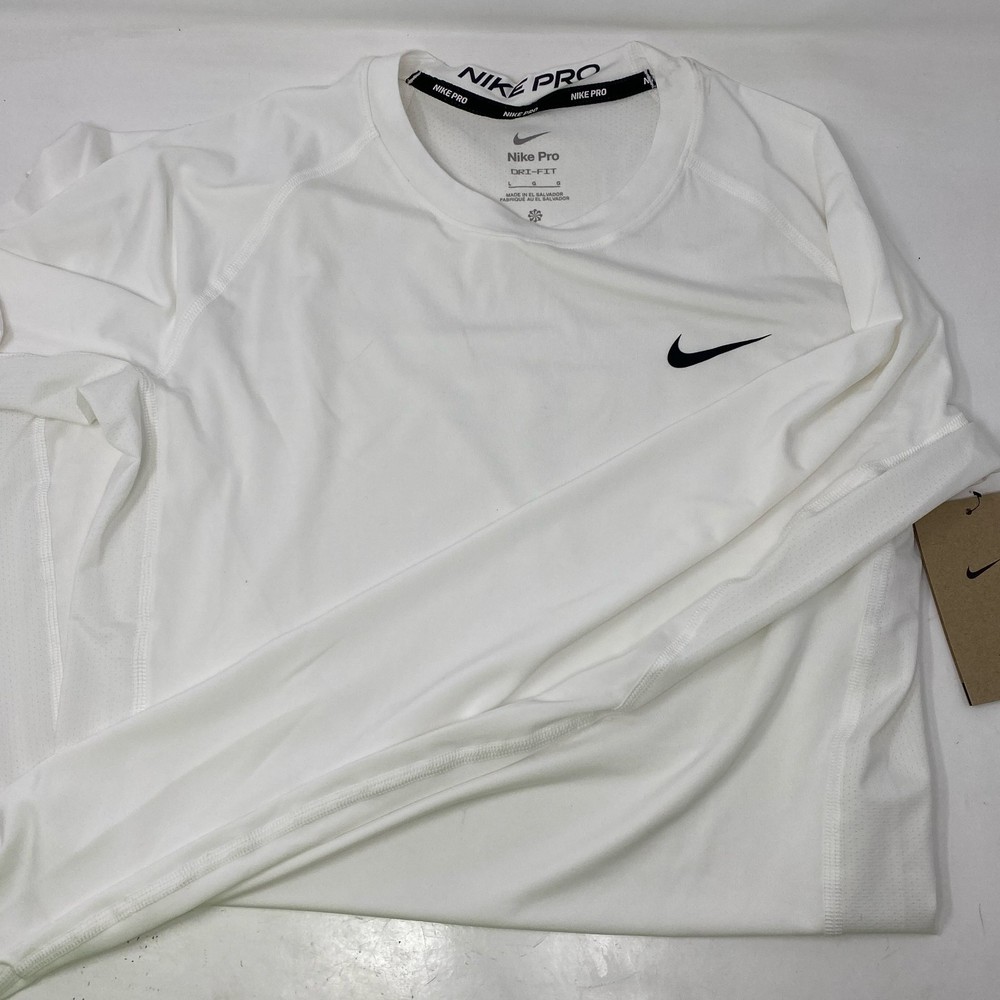Nike Pro Dri-FIT Training Top White Men’s L