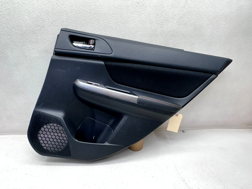 15-17 SUBARU CROSSTREK REAR RIGHT SIDE INTERIOR DOOR TRIM PANEL, OEM LOT3642