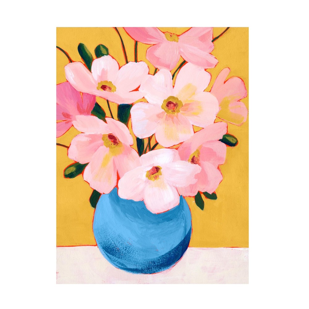 Canvas Wall Art - Grace Popp 'Sunday Flora II' Wall Art for Living Room, Bedr...