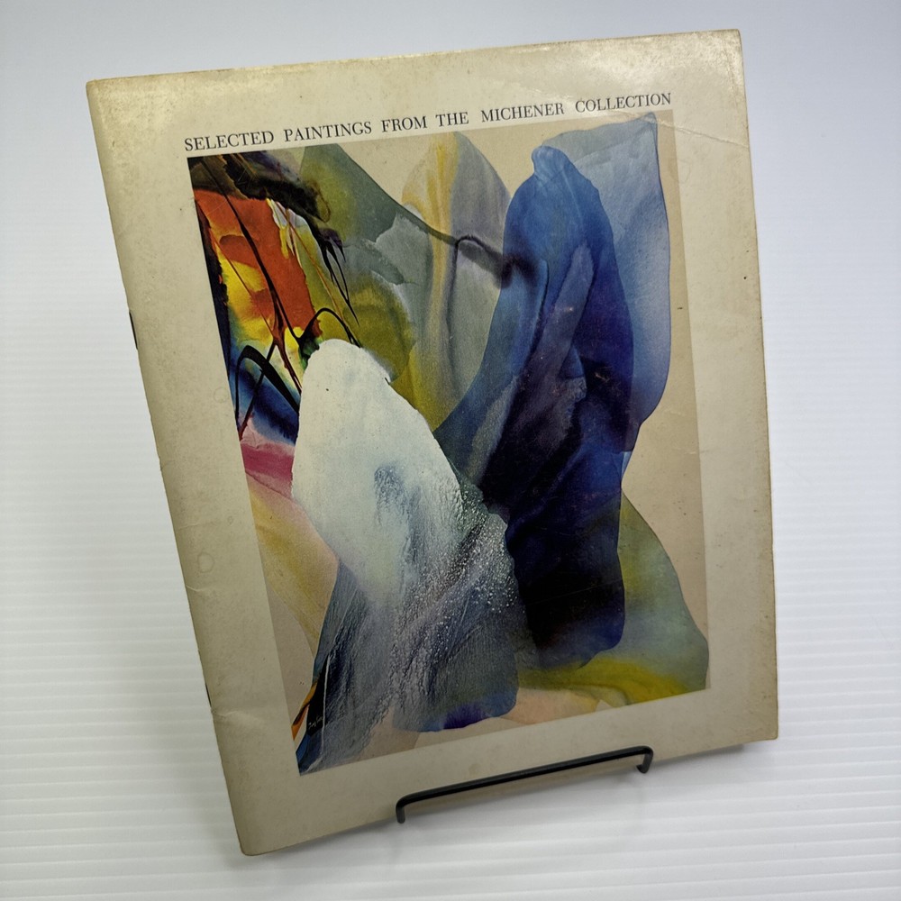 James Michener Selected Paintings from Michener Collection Booklet 1970 Catalog