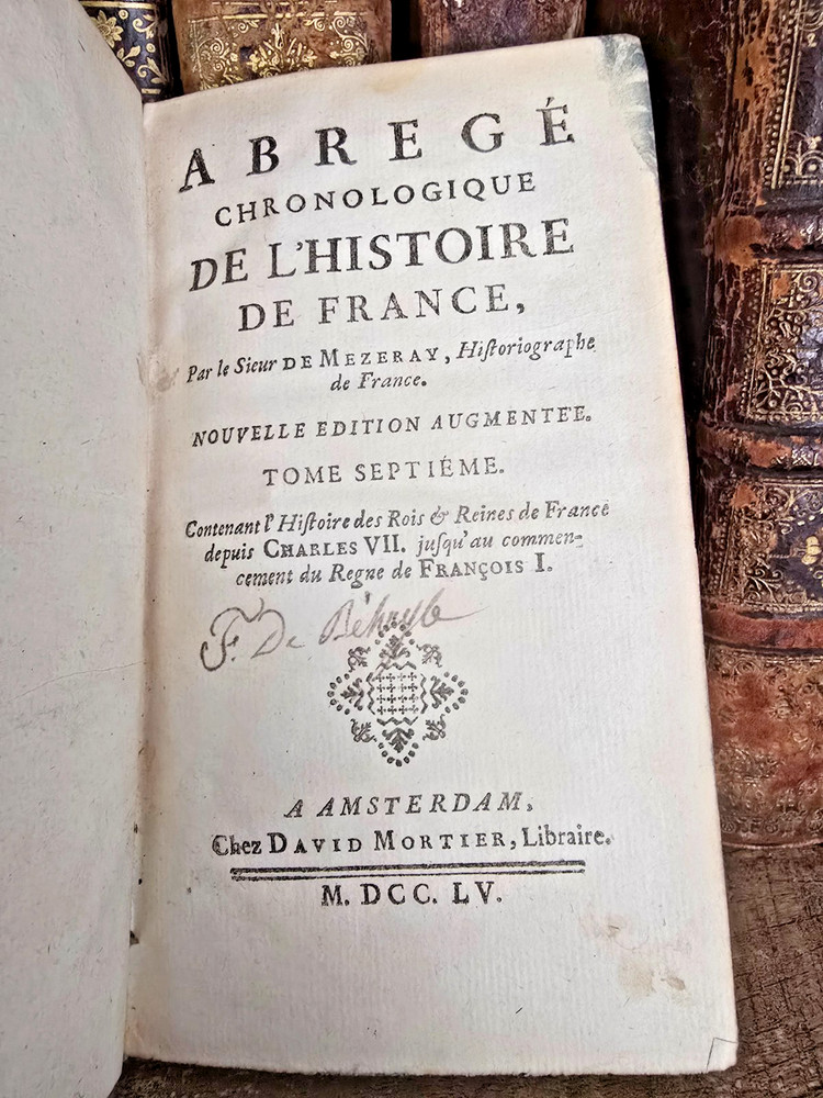 1755 History of France - Kings and Queens From Charles VII to Francois I