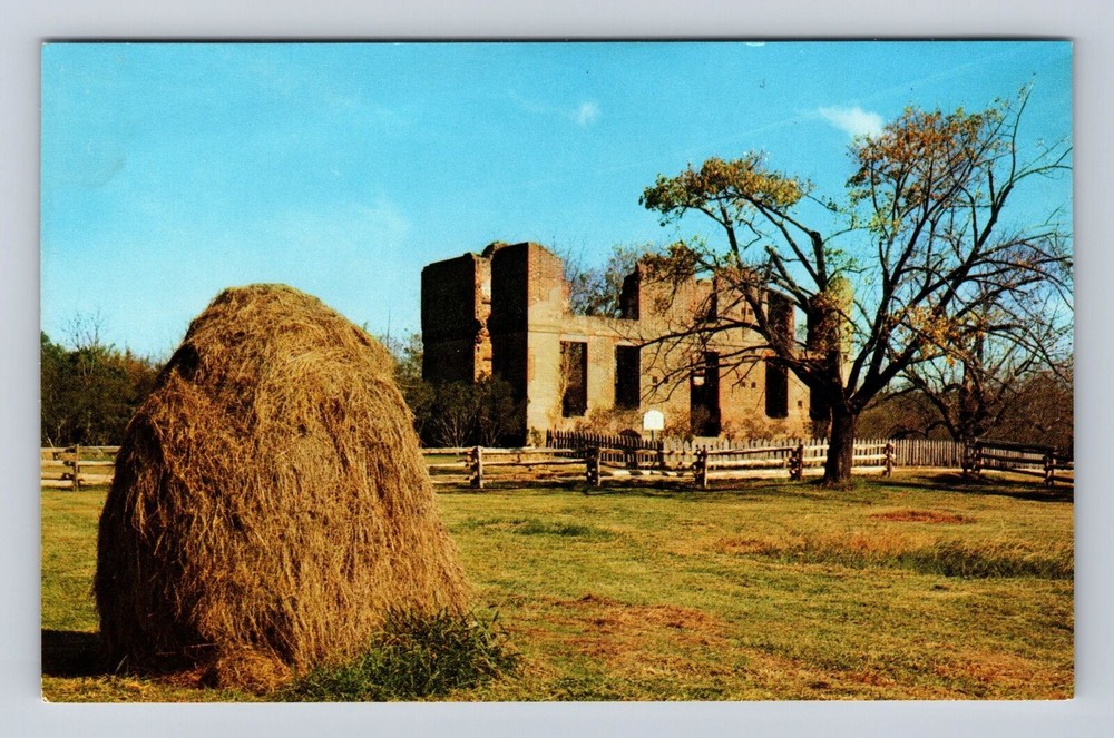 Colonial National Park, Ambler House, Jamestown, Vintagecard