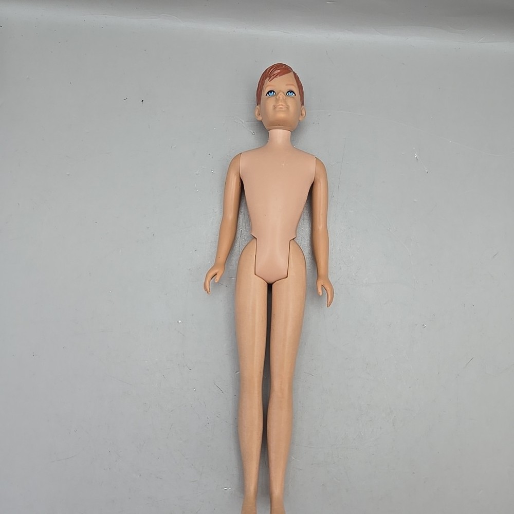 Vintage 1963 Mattel Ricky Male Fashion Doll- Skipper's Friend- Barbie- Nude