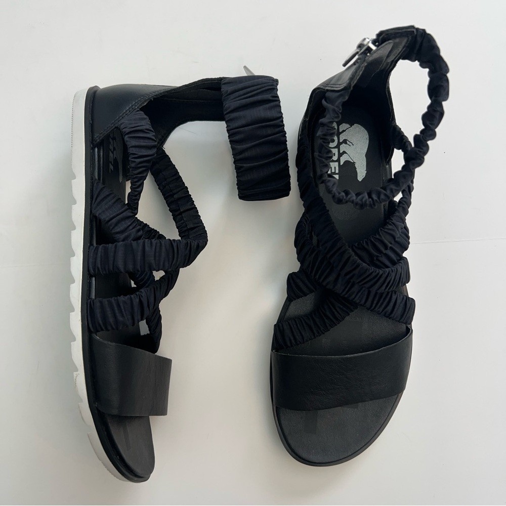 Sorel Ella II Ankle Strap Sandal in Size 9 – Comfort & Style