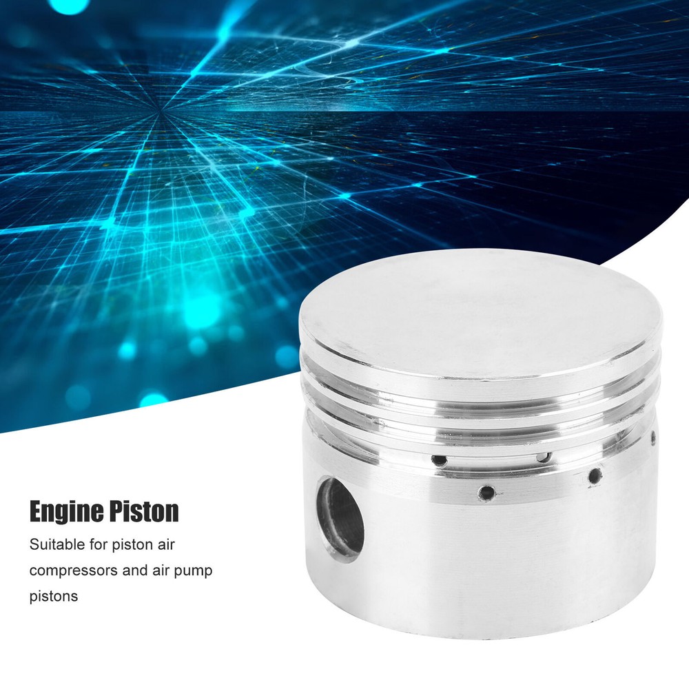 Aluminum Engine Piston Replacement Parts Air Compressor Pump Accessory 65x14.5mm