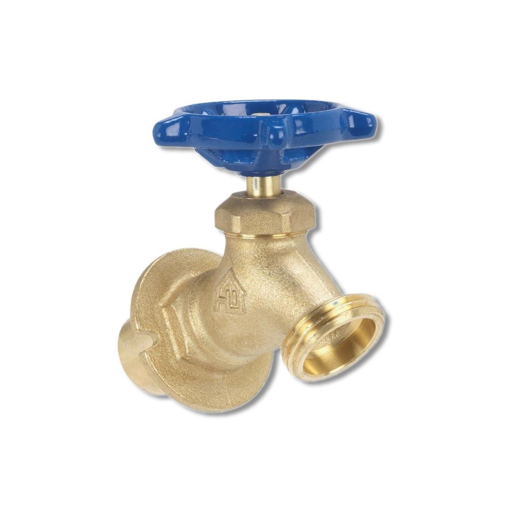 Homewerks 1/2 or 3/4 in Sweat X 3/4 in MHT Brass Sillcock Valve VSCSTDA3