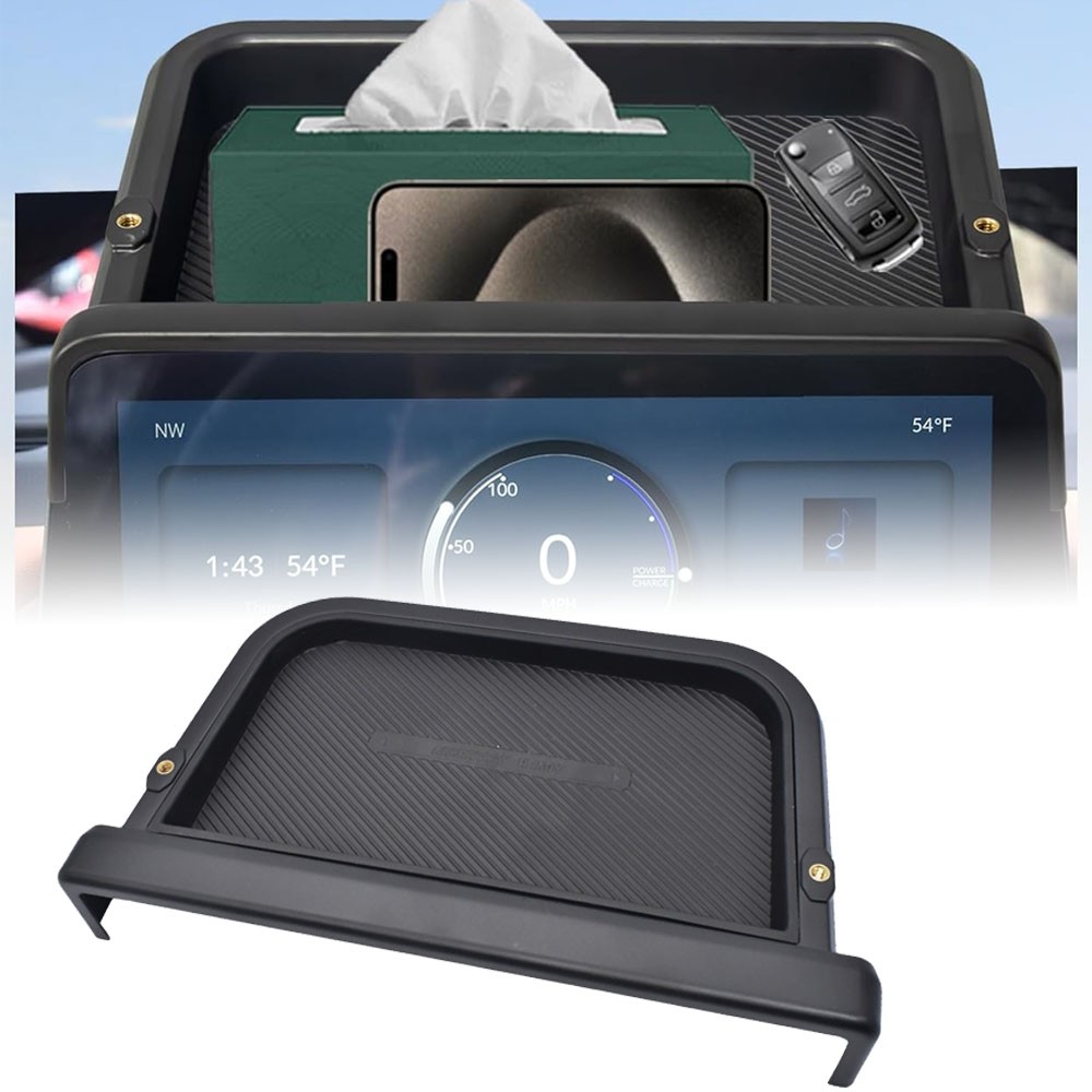 For Ford Maverick 2025-26 Car Screen Behind Dashboard Storage Box Tray Organizer