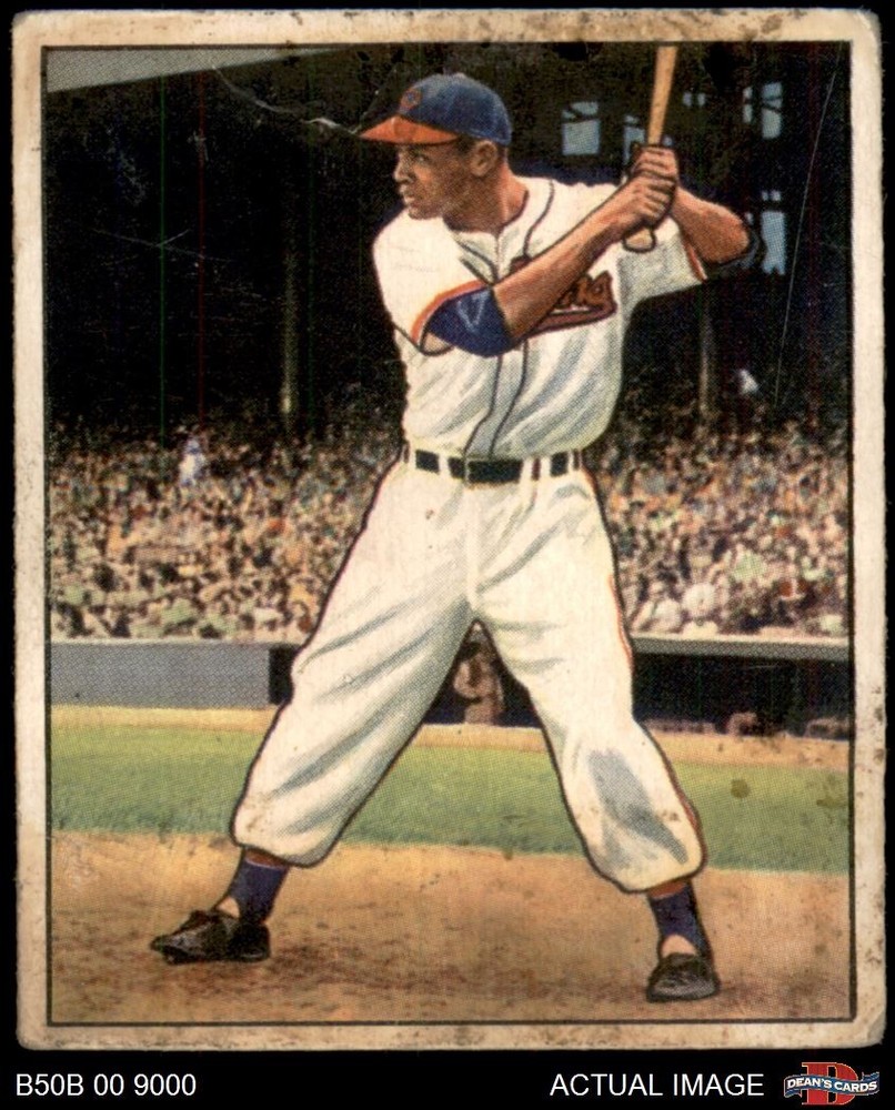 1950 Bowman #39 Larry Doby Indians HOF 1 - POOR