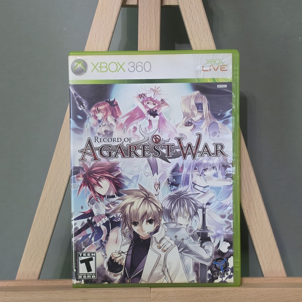 Record of Agarest War Xbox 360 2010 Complete in Box CIB