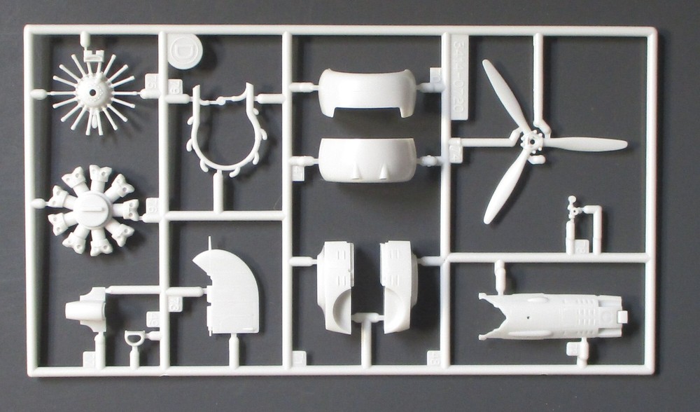 Accurate Miniatures 1/48th Scale F3F-2 - Parts Lot D from Kit No. 3414-image