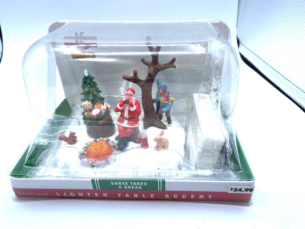 LEMAX CHRISTMAS VILLAGE ACCENT COVENTRY COVE NEIGHBORHOOD DOG SLED TEAM NEW BOX-image