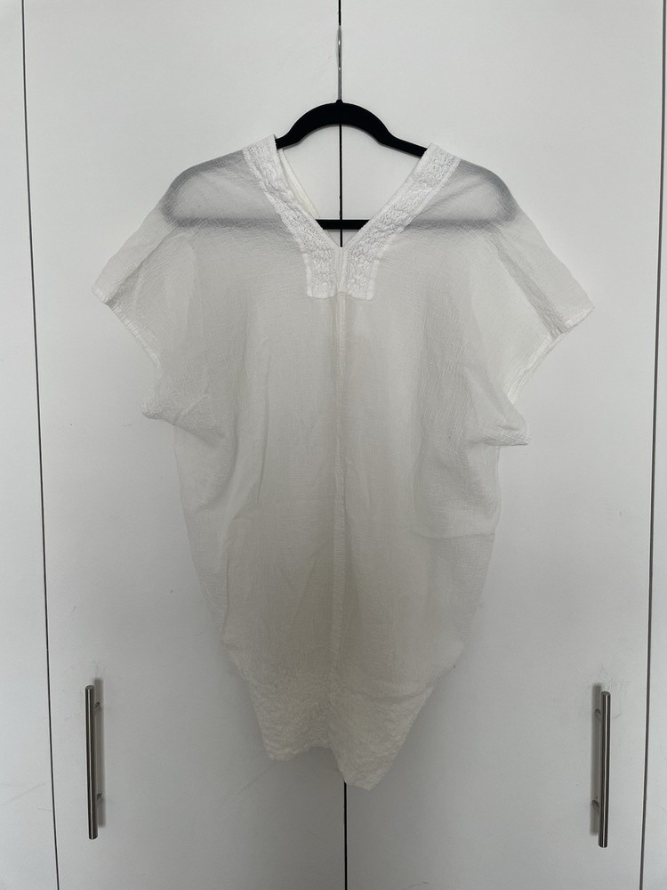 Issey Miyake Cauliflower White Summer Tunic