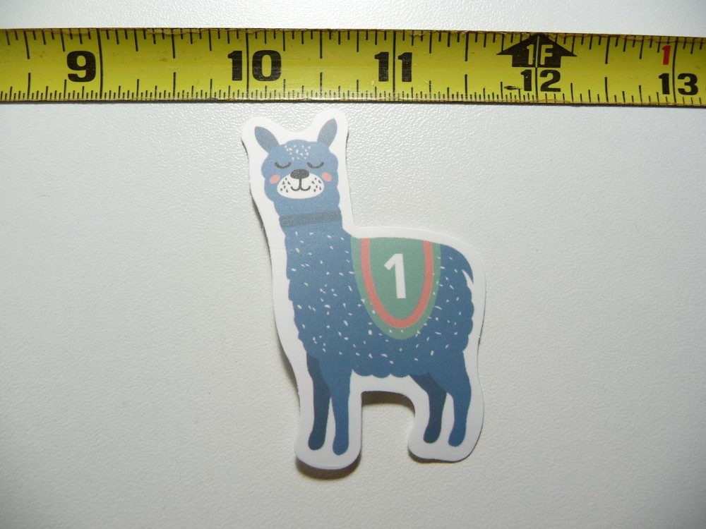 BEST IN SHOW LLAMA DECAL STICKER WINNER FARM PET