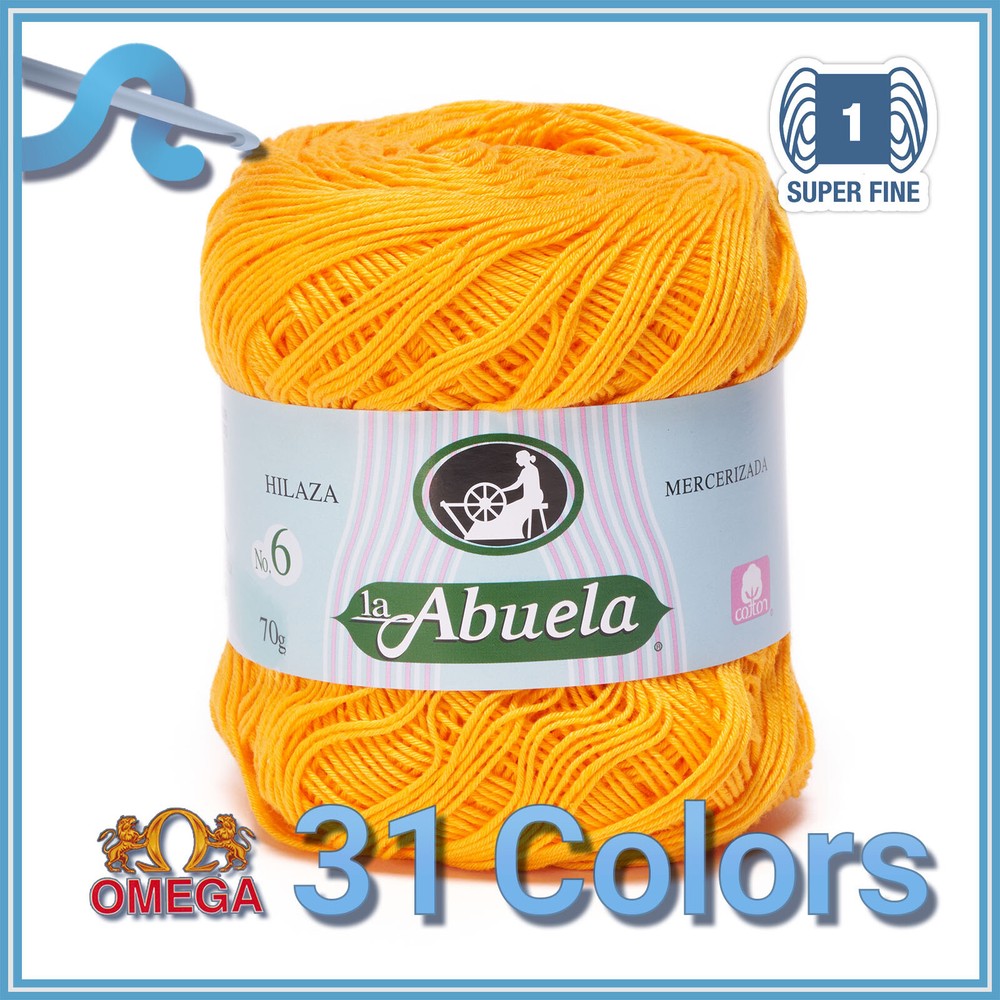 Abuela No.6 [70grs] - Omega 100% Mercerized Cotton Yarn-image