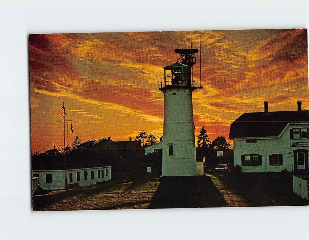 Postcard Chatham Lighthouse Cape Cod Chatham Massachusetts USA