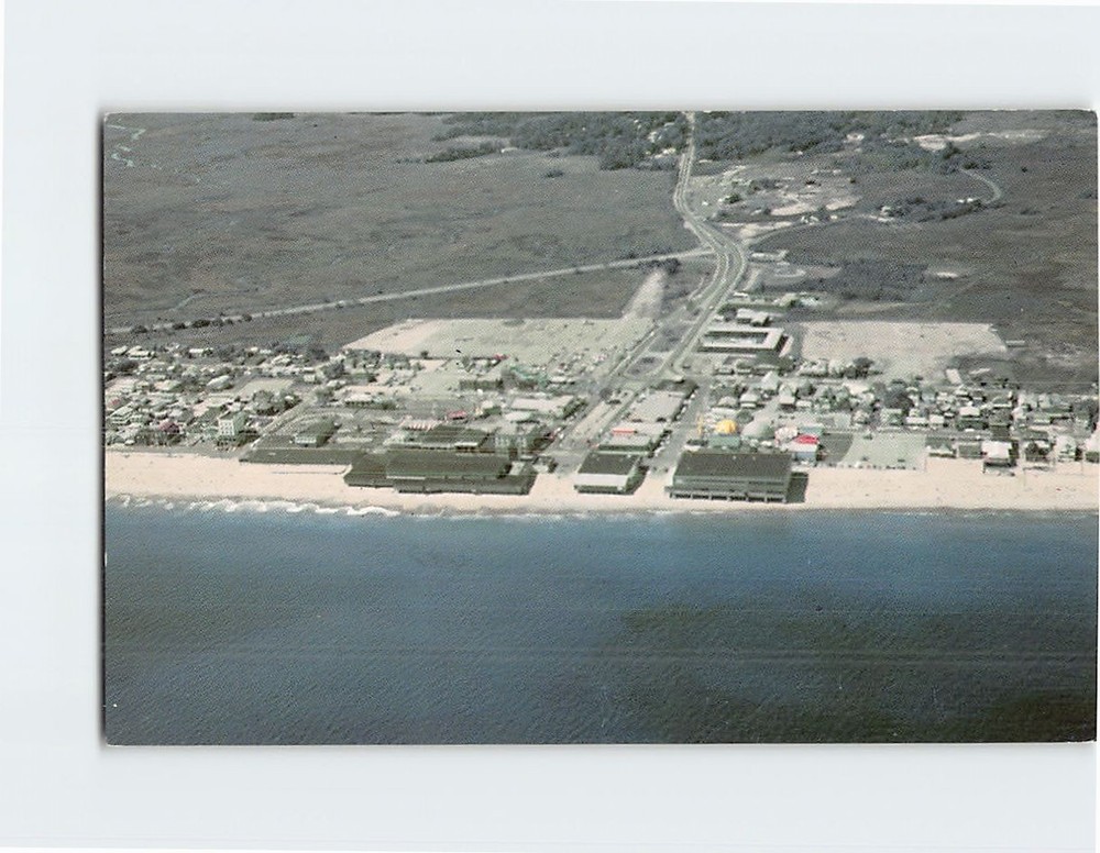 Postcard Aerial View Salisbury Beach Massachusetts USA