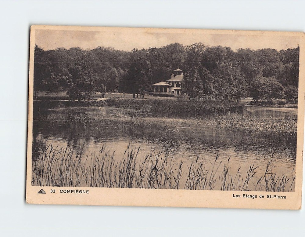 Postcard Les Etangs de St. Pierre Paris France