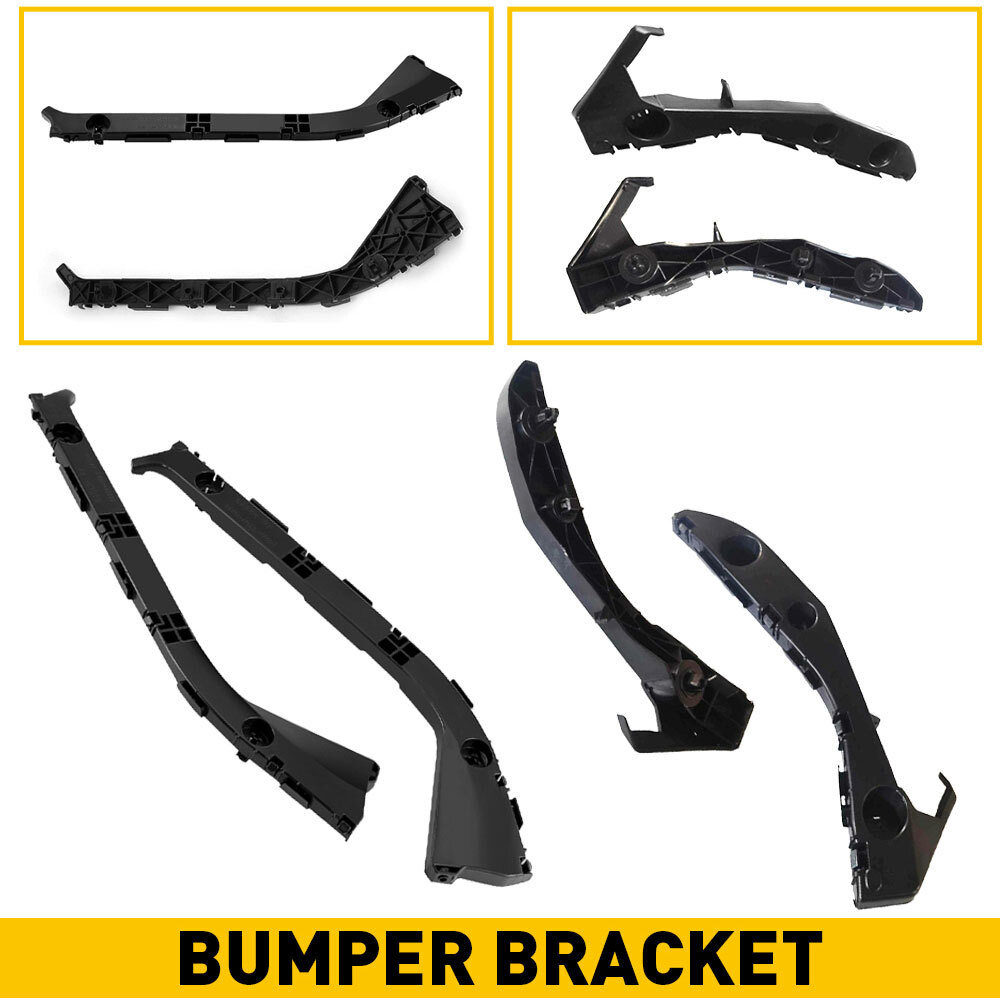 2004-2009 Toyota Prius Front & Rear Bumper Bracket Set Driver Passenger Side
