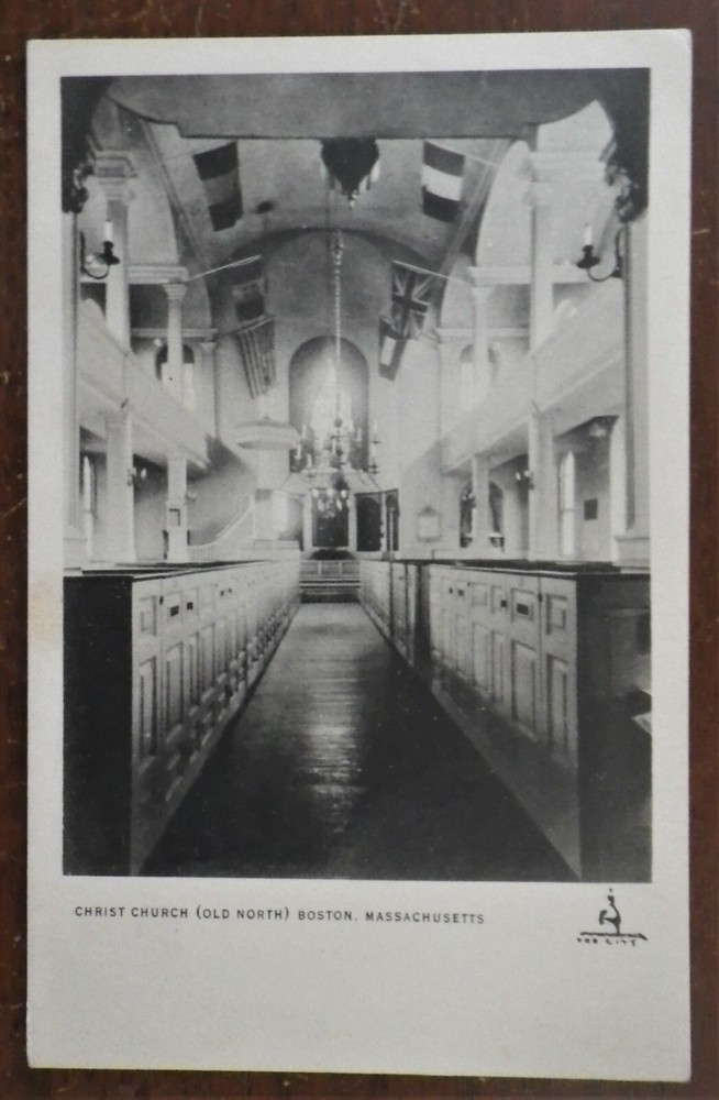Christ Church (Old North) Boston, Massachusetts Postcard