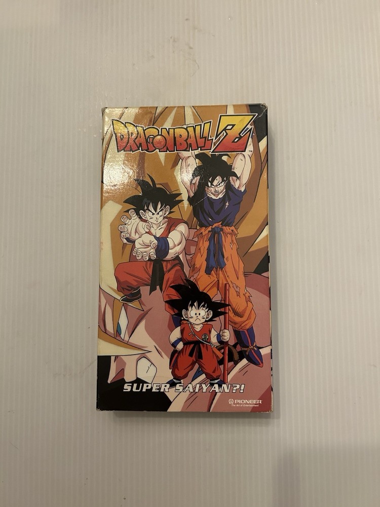 1998 Dragon Ball Z - Saiyan: Super Saiyan?! VHS Tape English Dubbed Version DBZ
