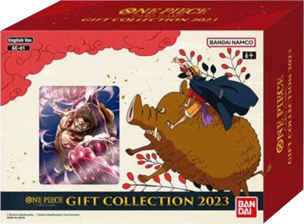 One Piece Gift Collection Box 2023 GC-01 SEALED w/ Promos & 5 Booster Packs
