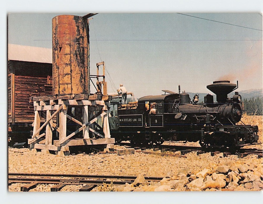 Postcard Sumpter Valley Railroad Baker City Oregon USA