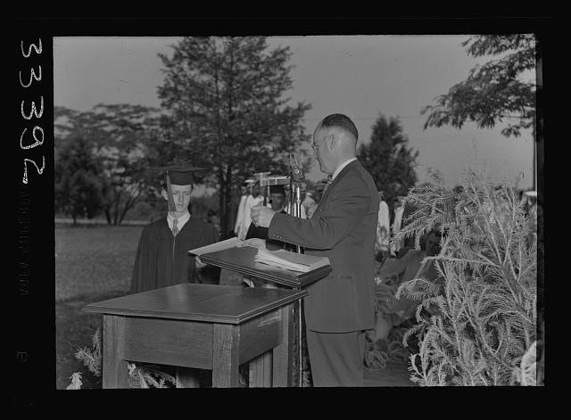 Keysville Virginia Randolph Henry High School Graduation Exercises 1943