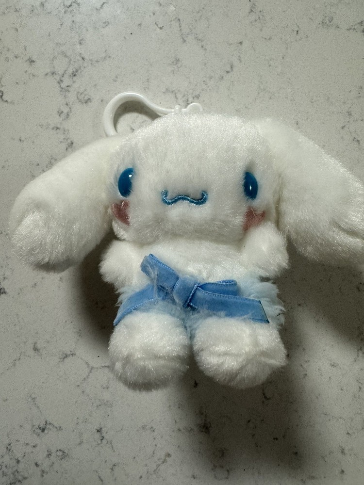 Sanrio Character Cinnamoroll Mascot Chain (Nostalgic Profile Book) Plush Doll