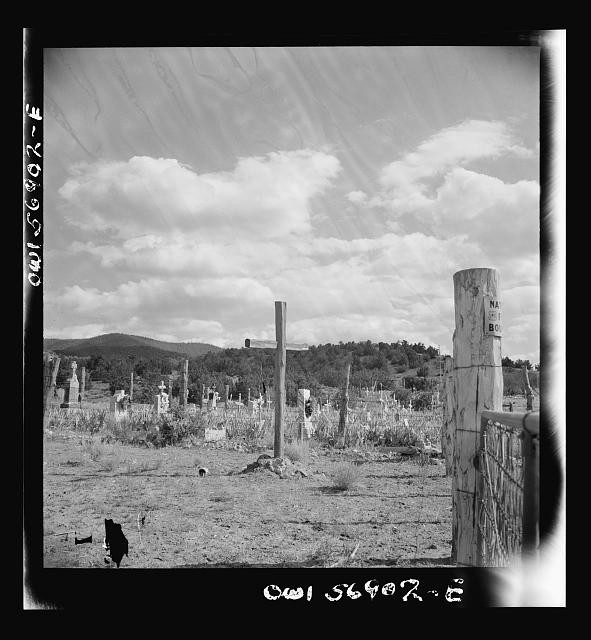 South Dakota 1930s Native American Cemetery Cross Graves Plainsian Reserve