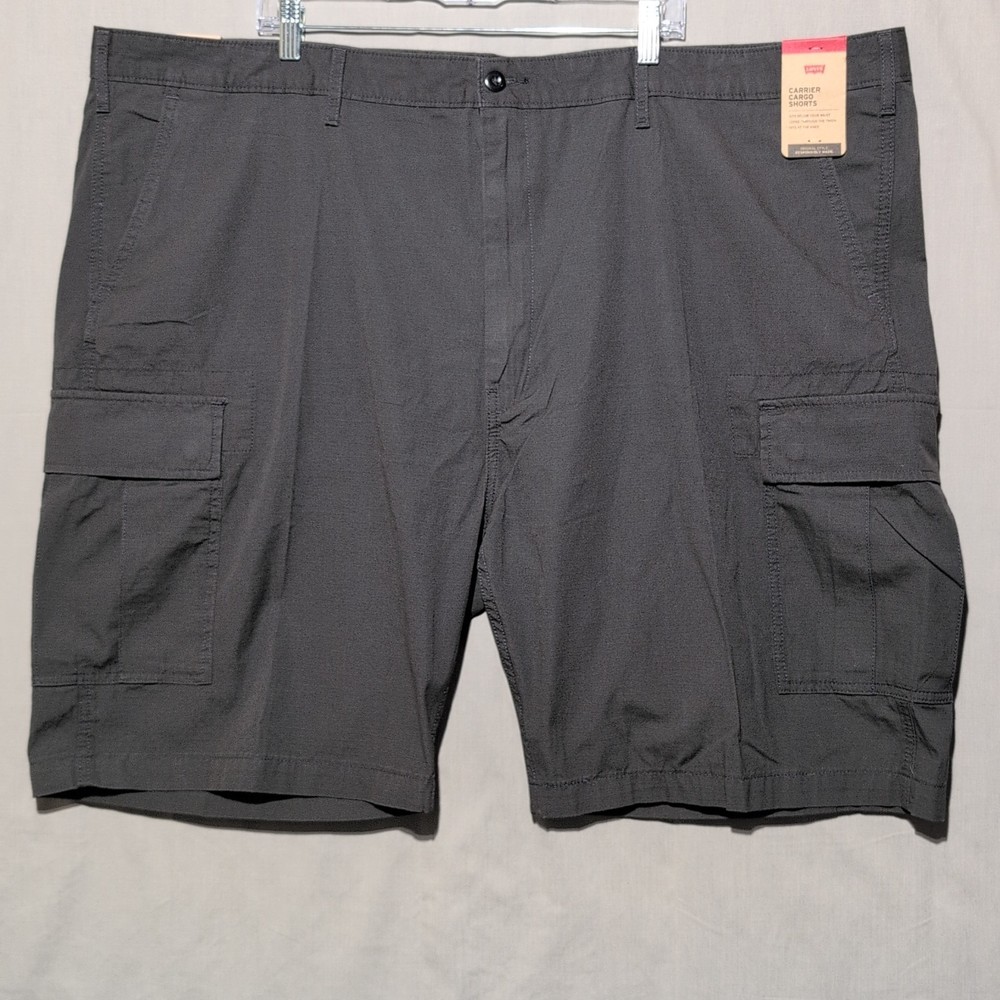 Levi's Carrier Cargo Shorts Gray Men's 52 Black