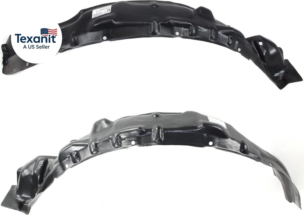 Set of 2 Fender Liner for 2001-2004 Toyota Tacoma Front Driver and Passenger Sid