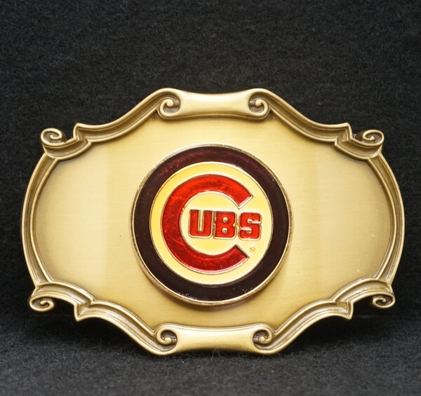 WC01171 *NOS* VINTAGE 1978 ****CUBS**** CHICAGO BASEBALL SPORTS BELT BUCKLE