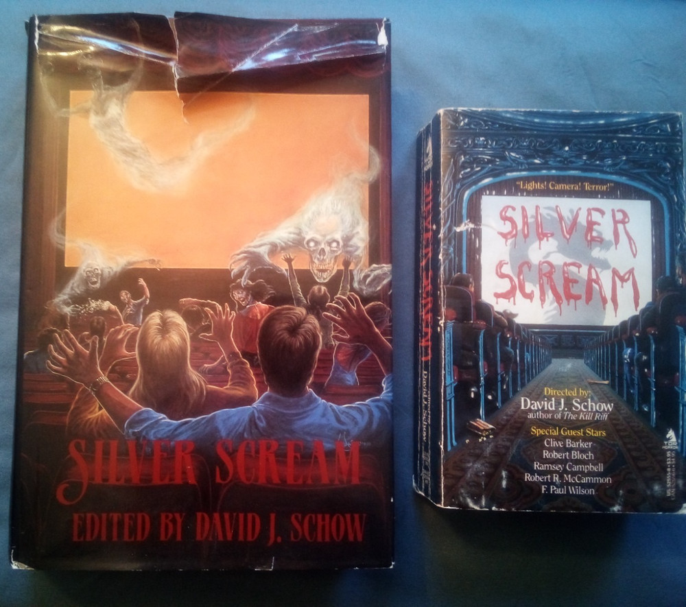 Silver Scream by David J. Schow; 1988, HC & PB; HC Book Very Good