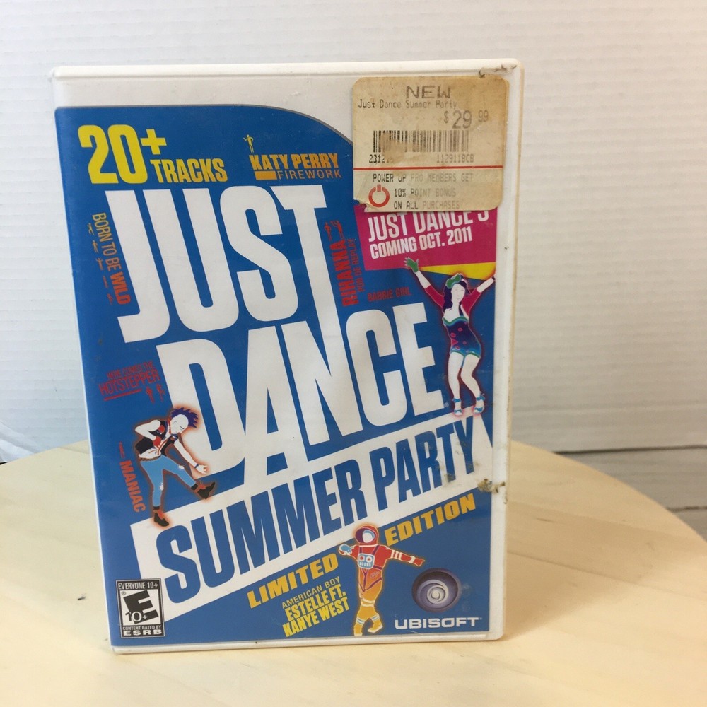 Just Dance: Summer Party (Nintendo Wii, 2011)