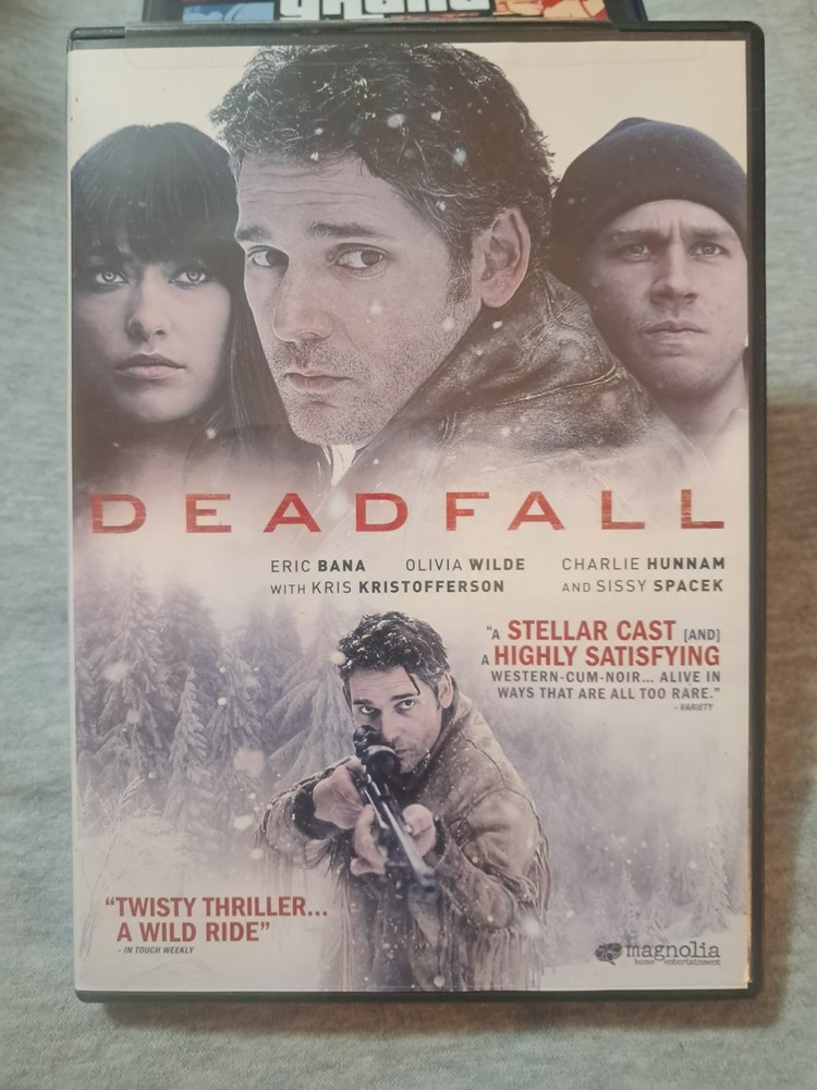 Deadfall 2012 Thriller DVD Starring Eric Bana Olivia Wilde