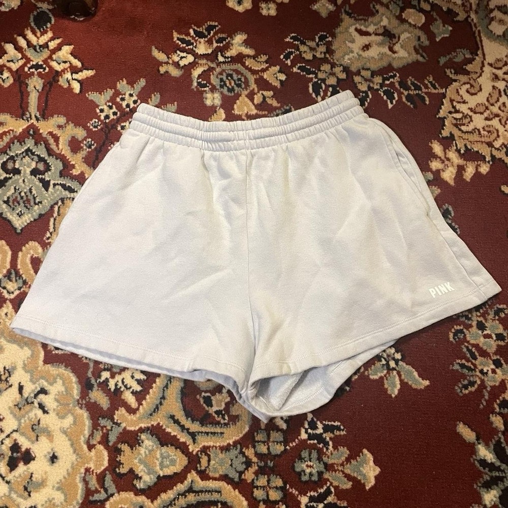Victoria’s Secret PINK baby blue cotton shorts Size medium