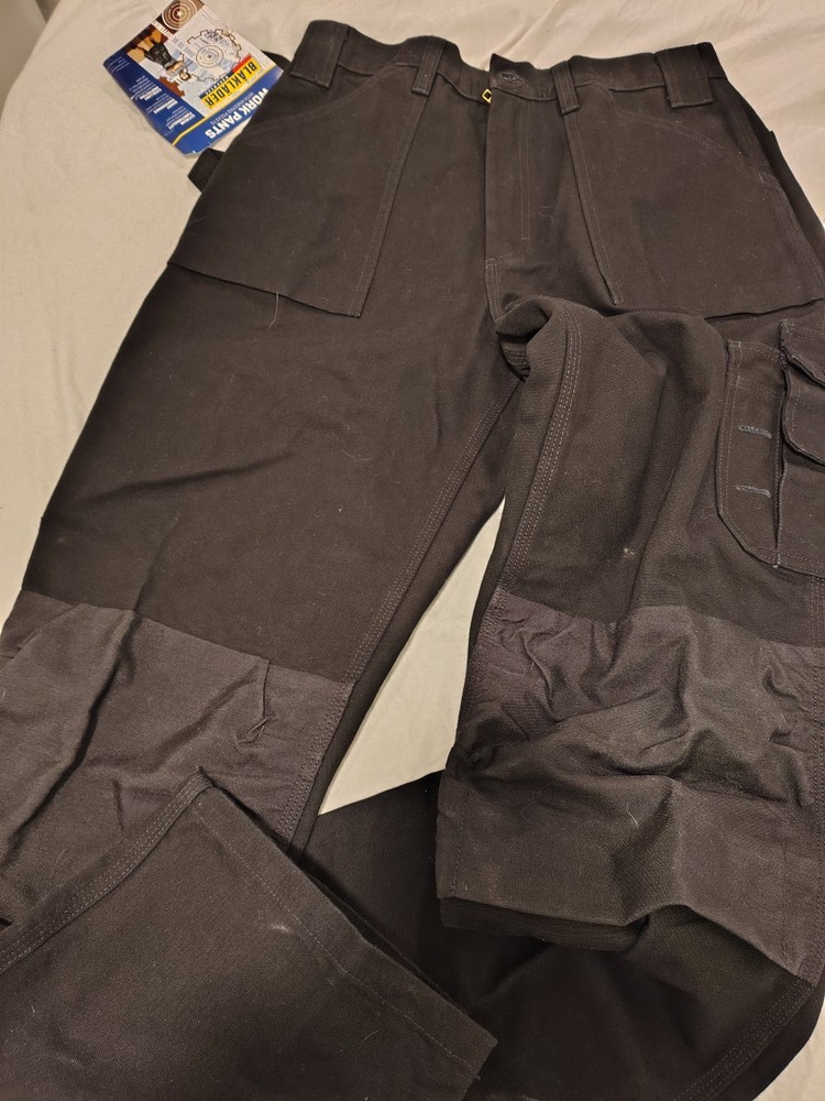 Blaklader Men’s Work Pants 32x34 *FITS LIKE 31x33 Cordura Knee Pad Pouch New NWT