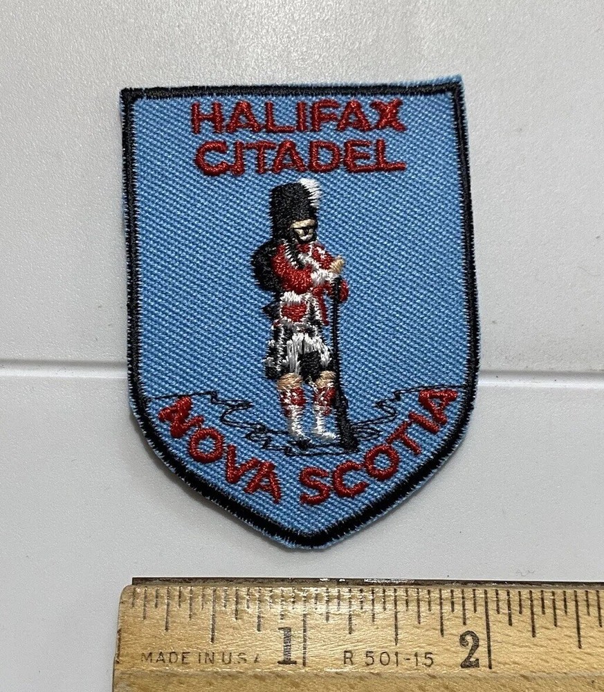 Halifax Citadel National Historic Site Nova Scotia Canada Souvenir Patch Badge