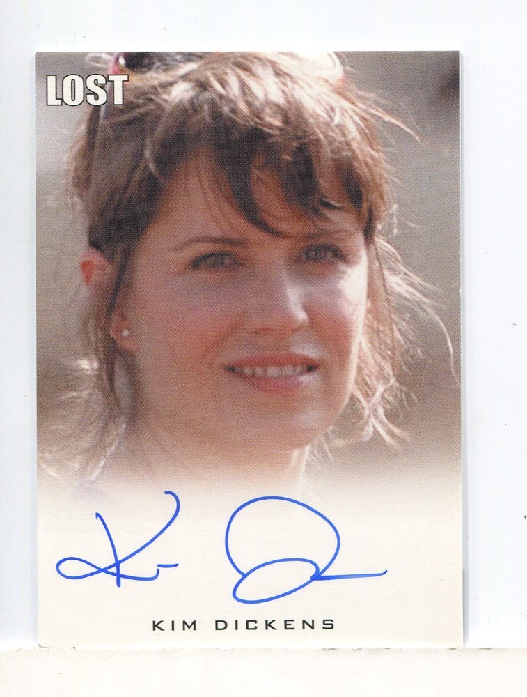 Lost Archives 2010 Kim Dickens as Cassidy Phillips Autograph Card