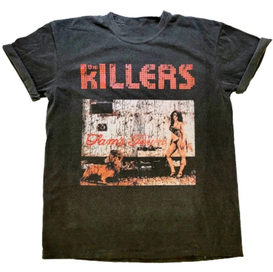 New Sam's Town Hot Fuss THE KILLERS Tour Black All size Unisex Shirt