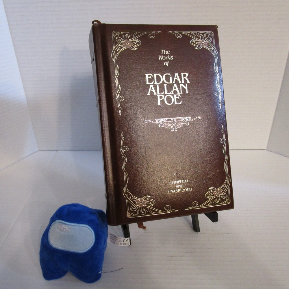 The Works of Edgar Allan Poe Longmeadow Press Bonded Leather