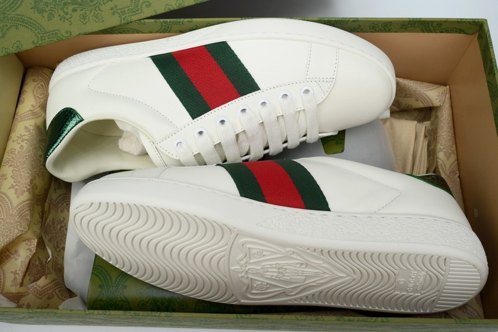 Gucci Ace Men's White Green Red ☀