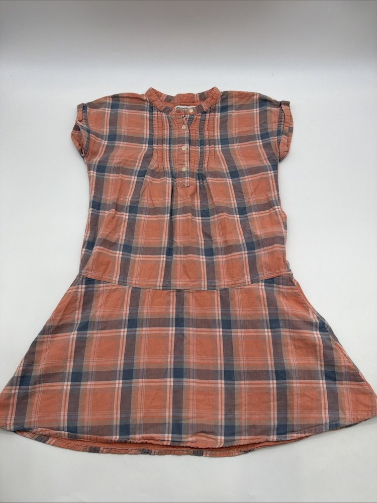 Abercrombie Kids Dress Girls Size 13/14 Y Plaid Multicolor .#44223