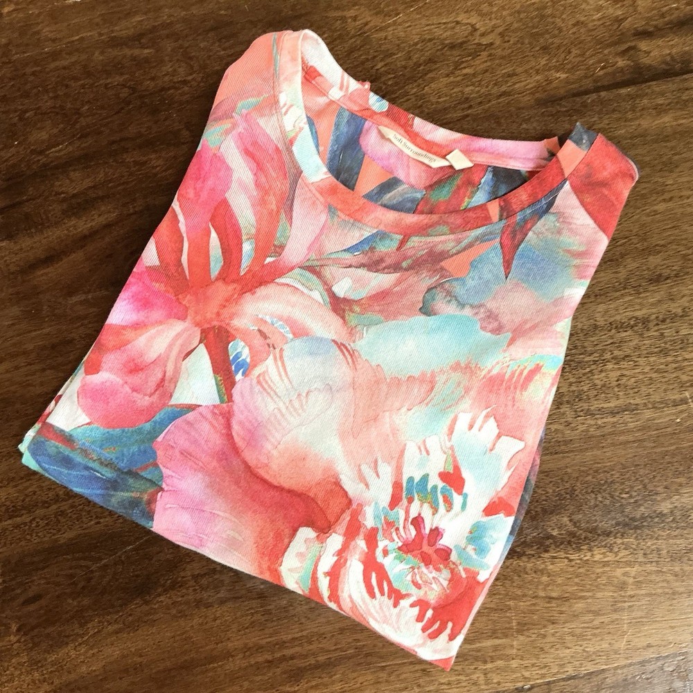 Women’s Soft Surroundings Tropical Tunic Size Medium