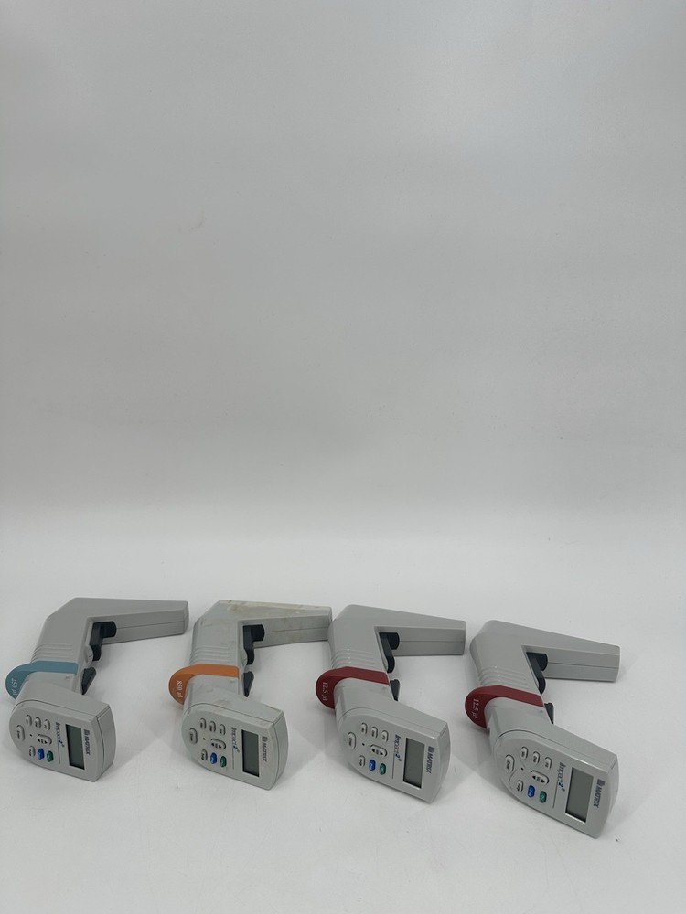 Lot Of 4 Matrix Impact 2 12.5/250/850µl 12 Channel Electronic Pipette