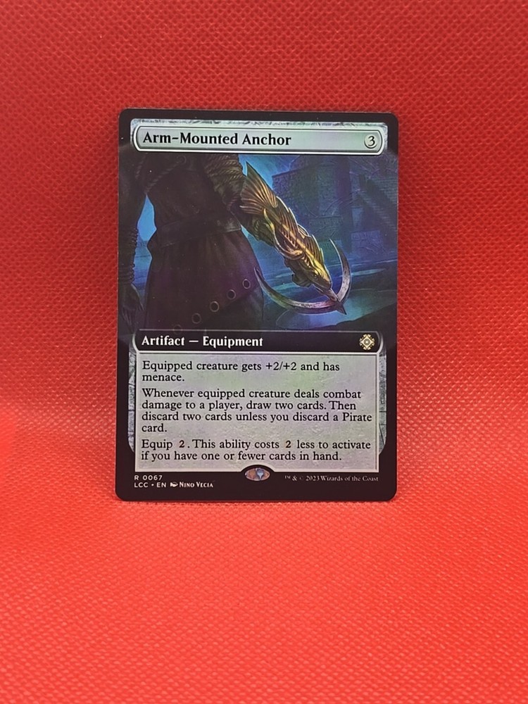 Arm-Mounted Anchor (Extended Art) Commander: The Lost Caverns of Ixalan Regular