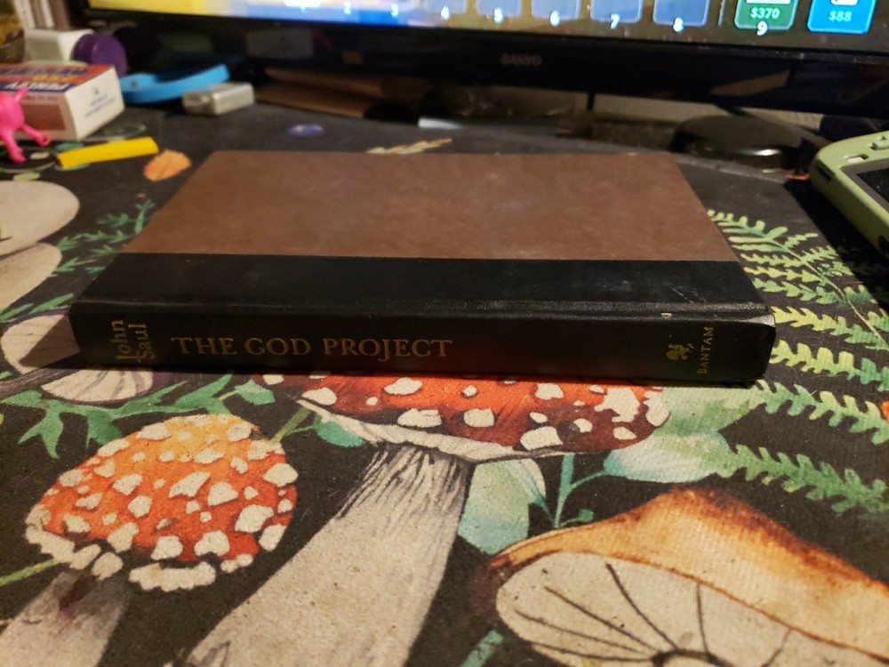 The God Project by John Saul (1982, Hardcover) (No DJ)