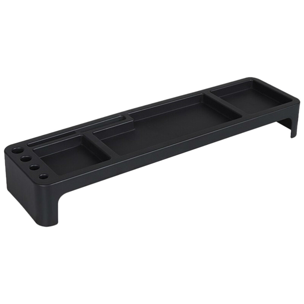 Off-surface Desk Organizer Dual Monitor Stand Keyboard Shelf