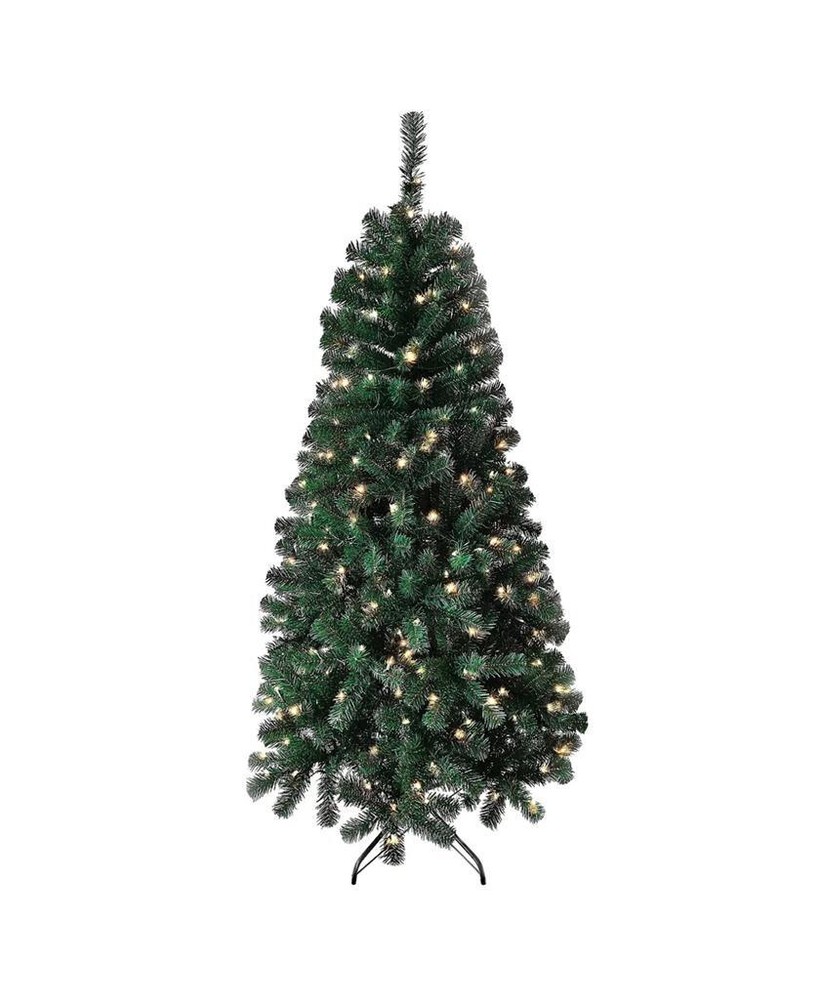 National Tree Company 6Ft Acacia Pre-Lit Christmas Tree with 300 Clear Lights-image